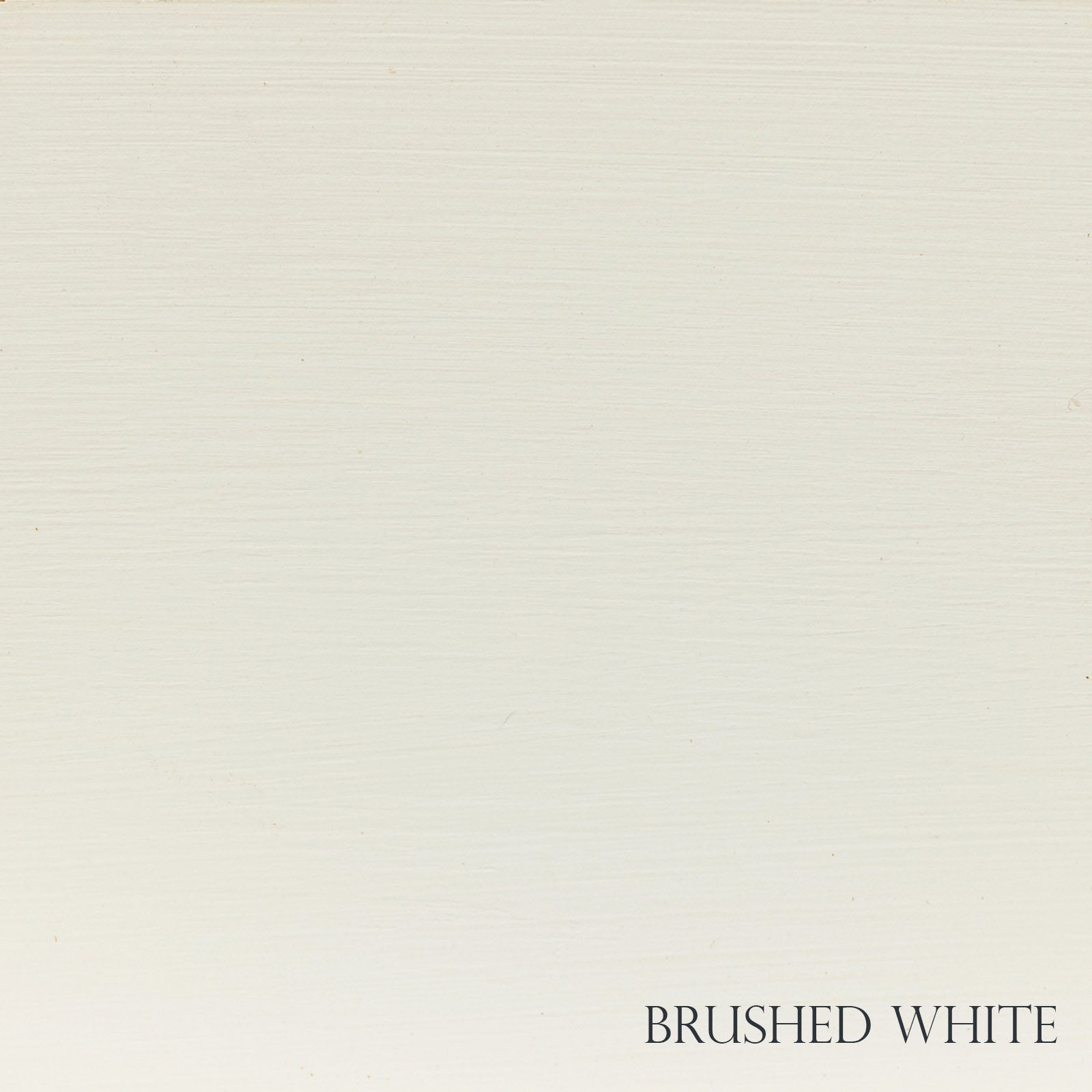 Solid light gray color swatch with 'Brushed White' text