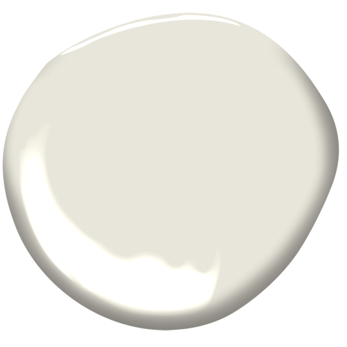 Round white object on a white background